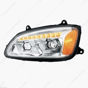 LED Projection Headlight With Sequential Turn Signal For 2008-2017 Kenworth T660